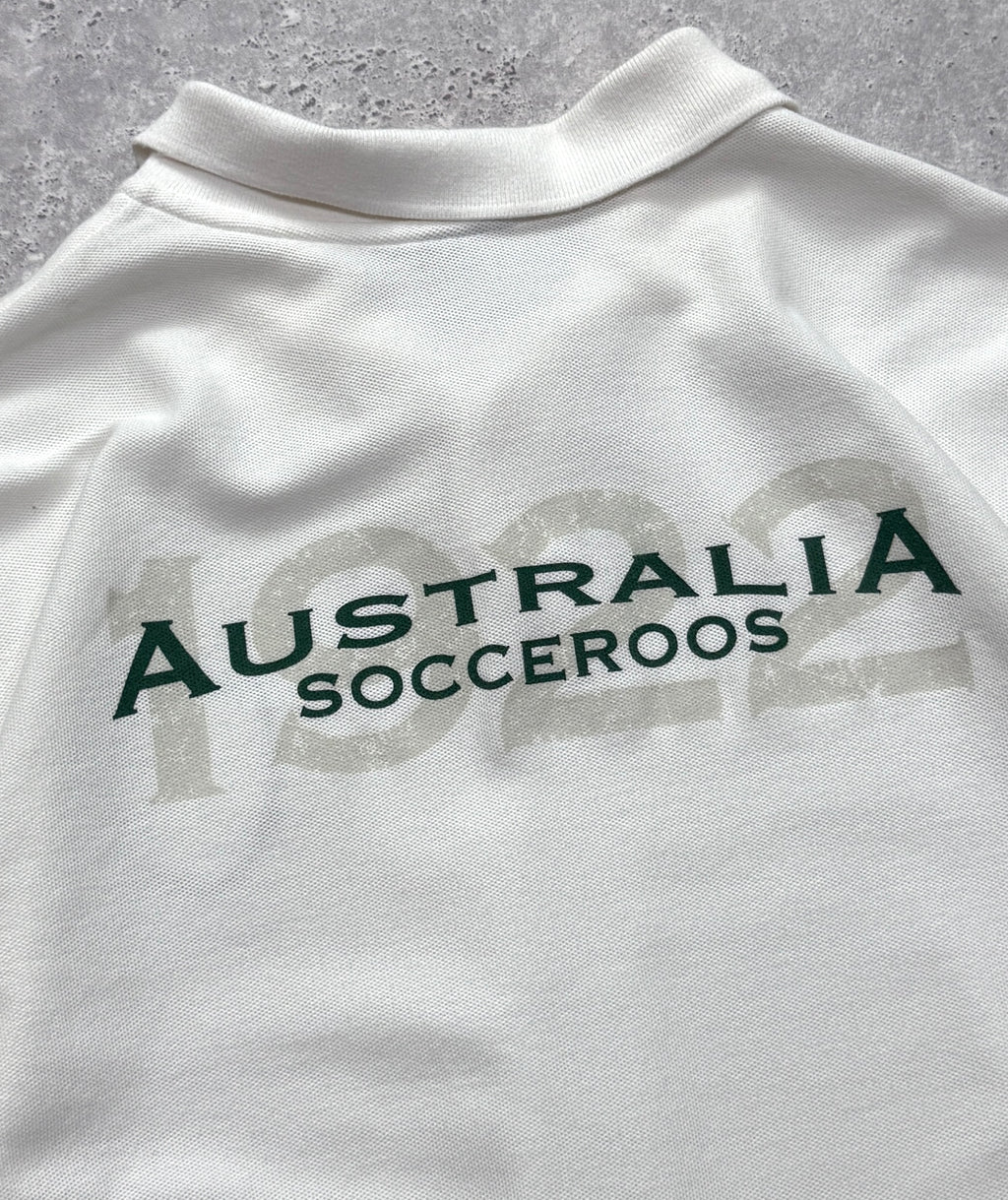 Vintage 2000s Nike X Australian Socceroos Football Polo Shirt (L)
