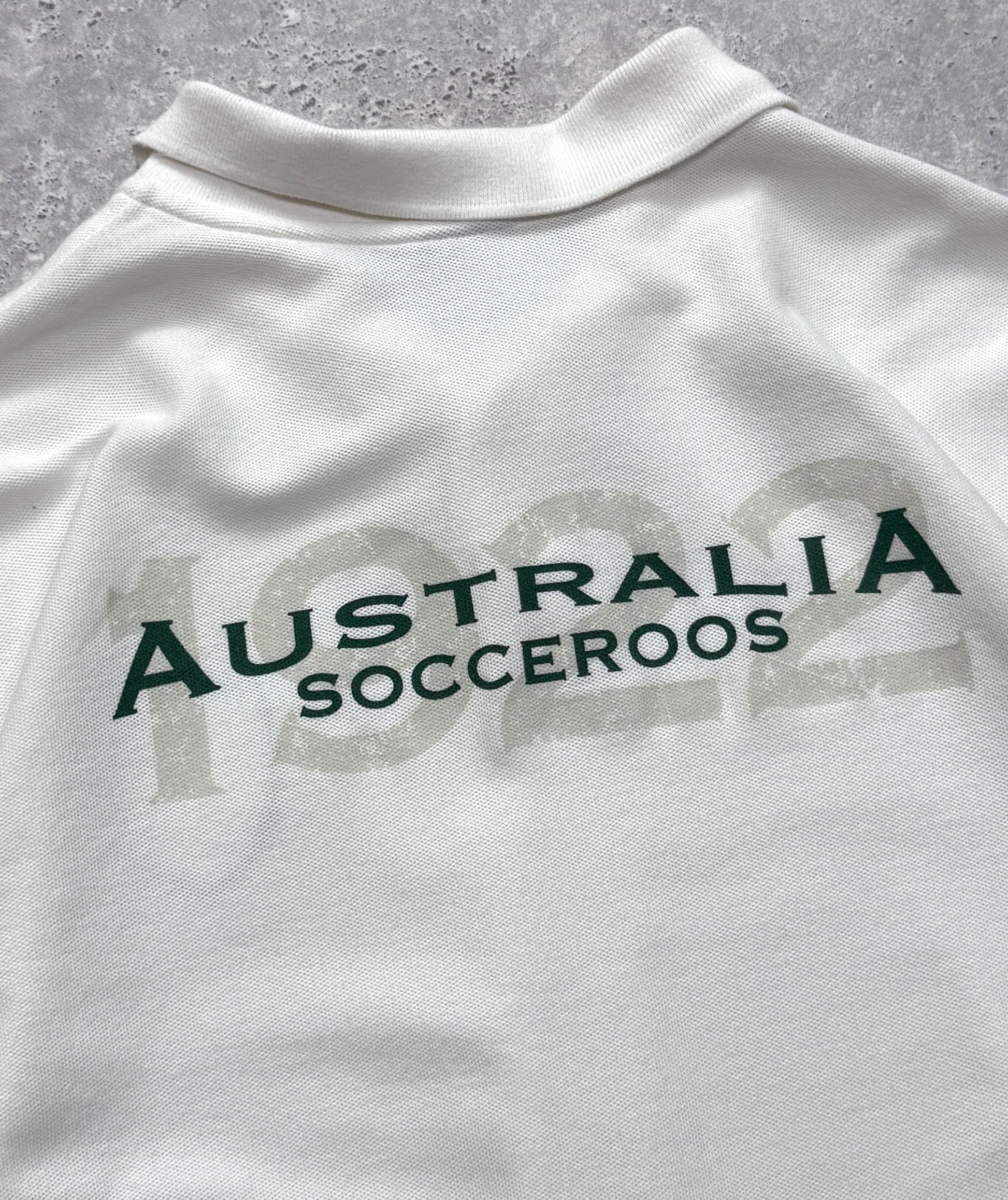 Vintage 2000s Nike X Australian Socceroos Football Polo Shirt (L)