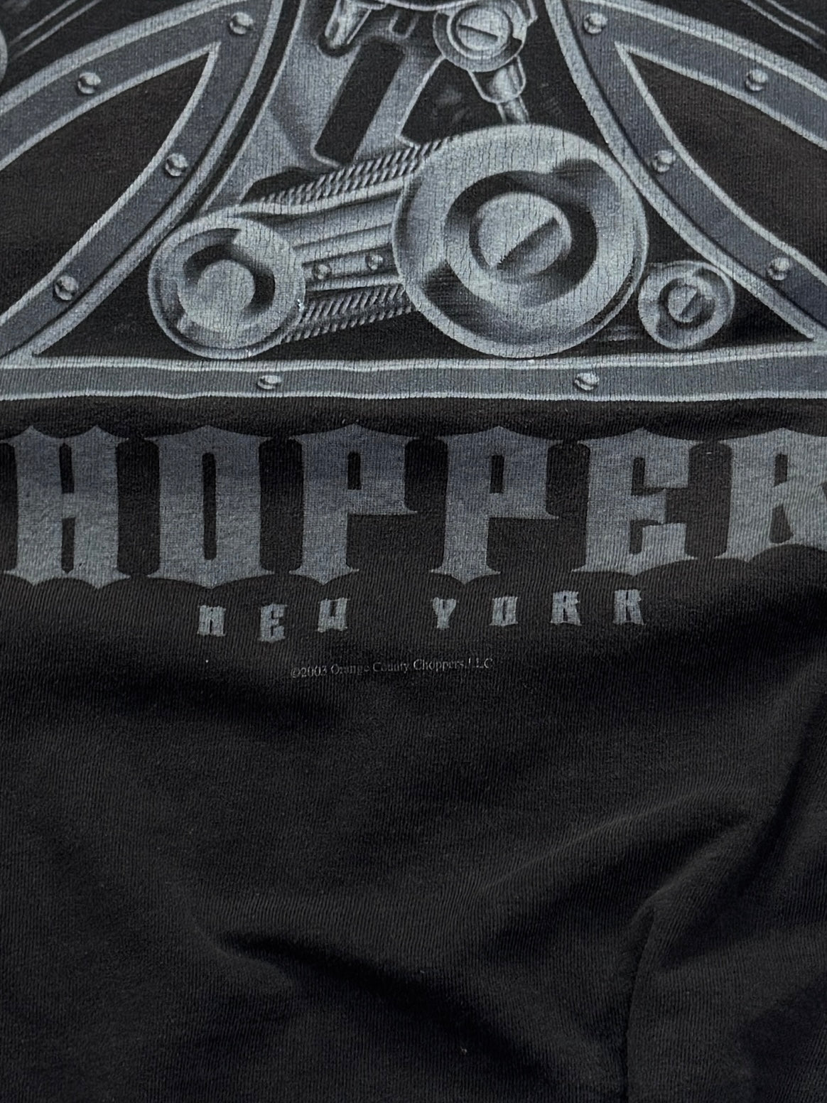 Vintage 2000s Orange County Choppers Biker Tee (L)