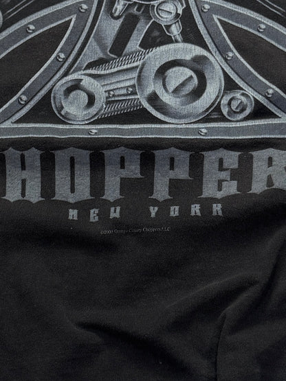 Vintage 2000s Orange County Choppers Biker Tee (L)