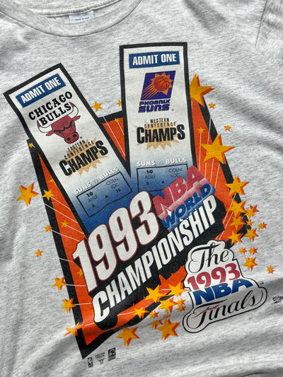 Vintage 1993 NBA World Championship Bulls Vs Suns Tee (L)