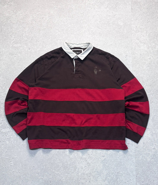 Vintage 2000s L.L. Bean Rugby Sweater (XL)