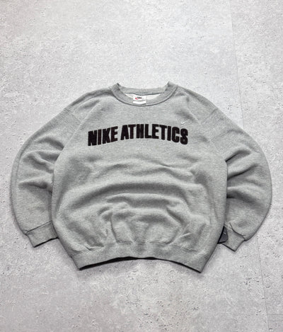 Vintage 90s Nike Athletics Spellout Sweater (L)