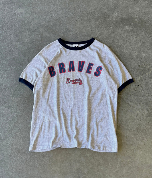 Vintage Atlanta Braves Ringer Tee (XL)