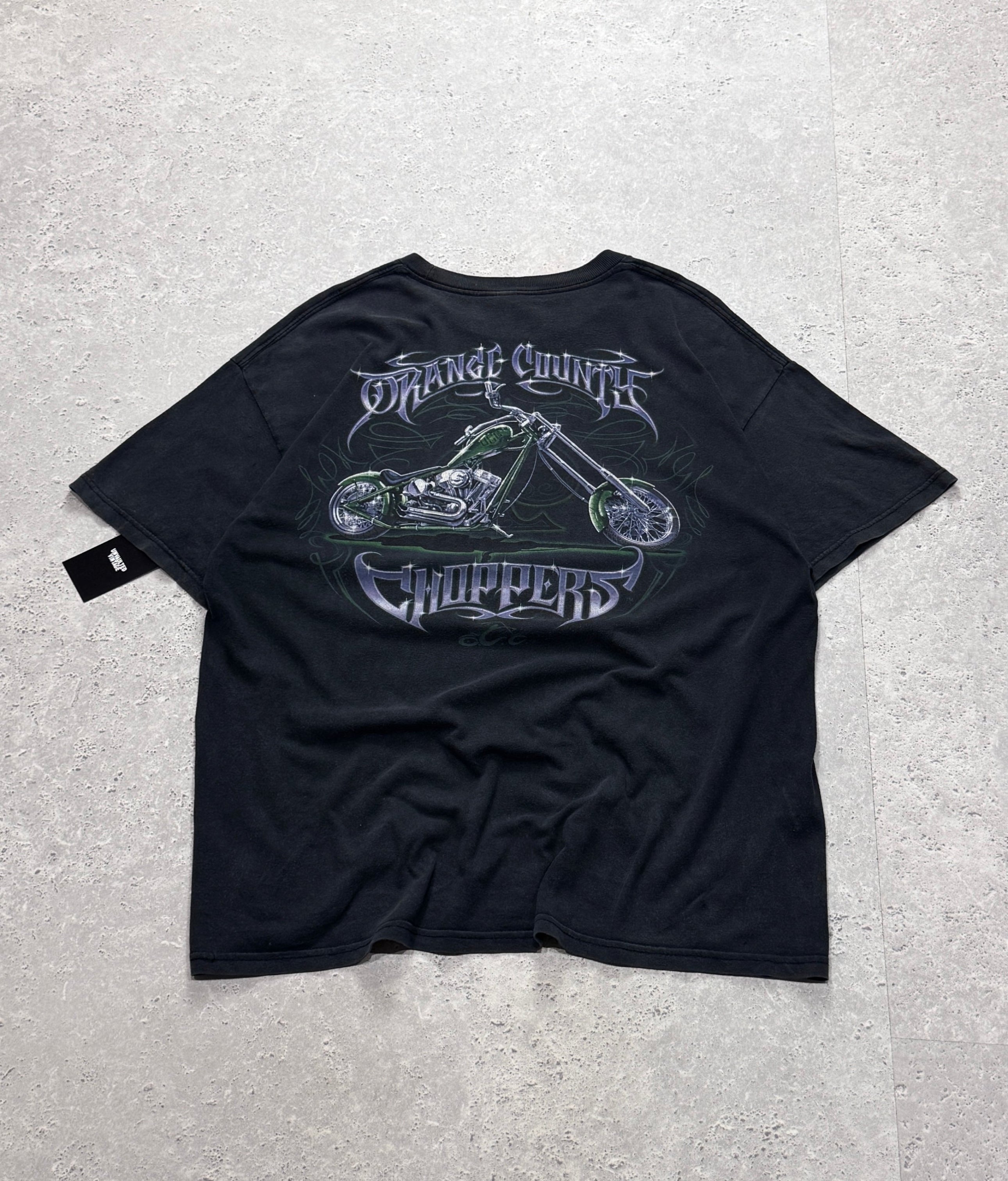 トップス 00's Orange County Choppers L/S Tee Vintage 2000s Orange County Choppers Motorcycle Tee (XL