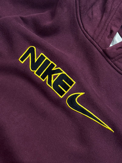 Vintage 2000s Nike Spellout Embroidered Hoodie (L)