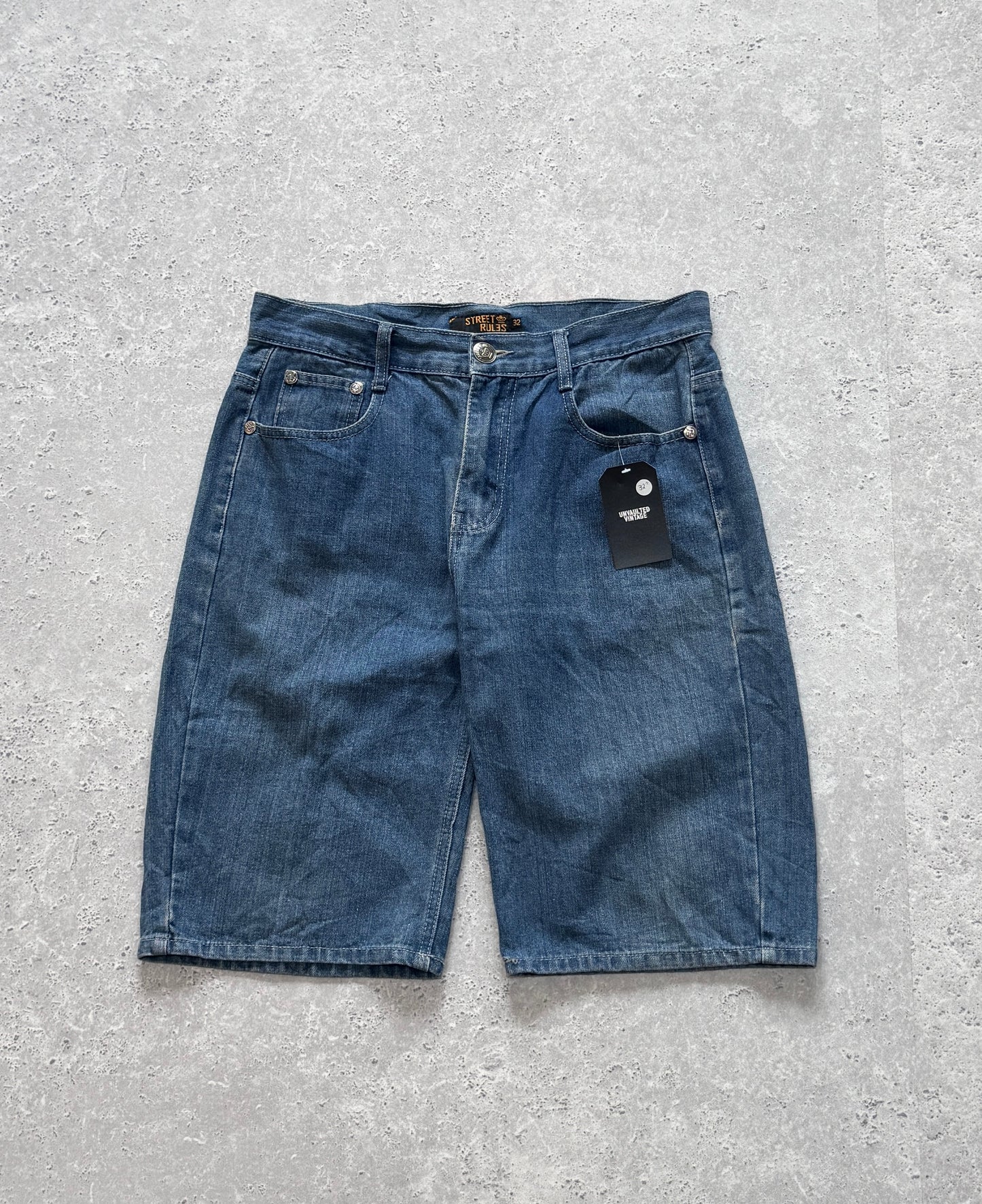 Vintage Y2K Denim Jorts (32")