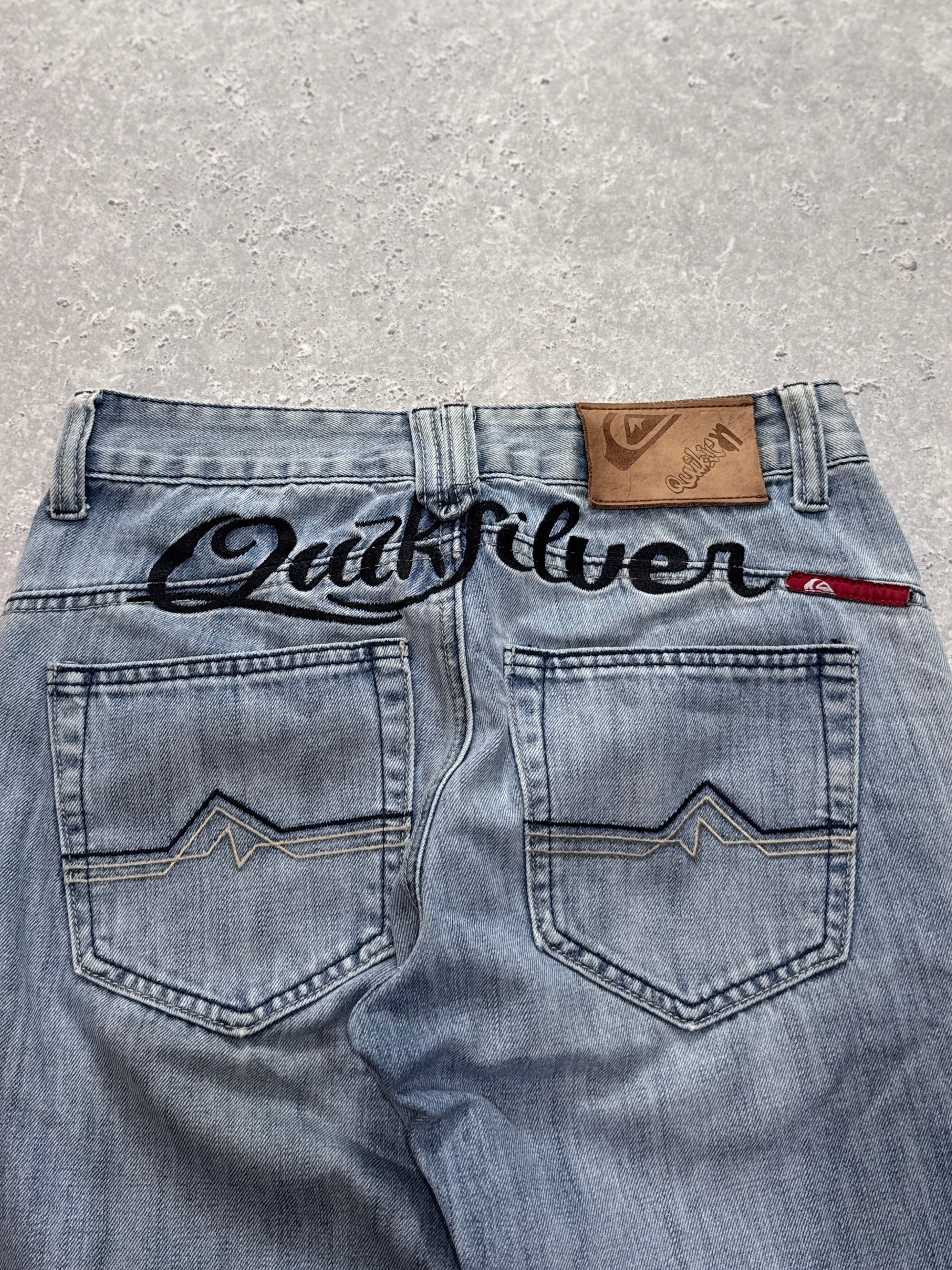 Vintage Y2K Quiksilver Denim Jorts (28")