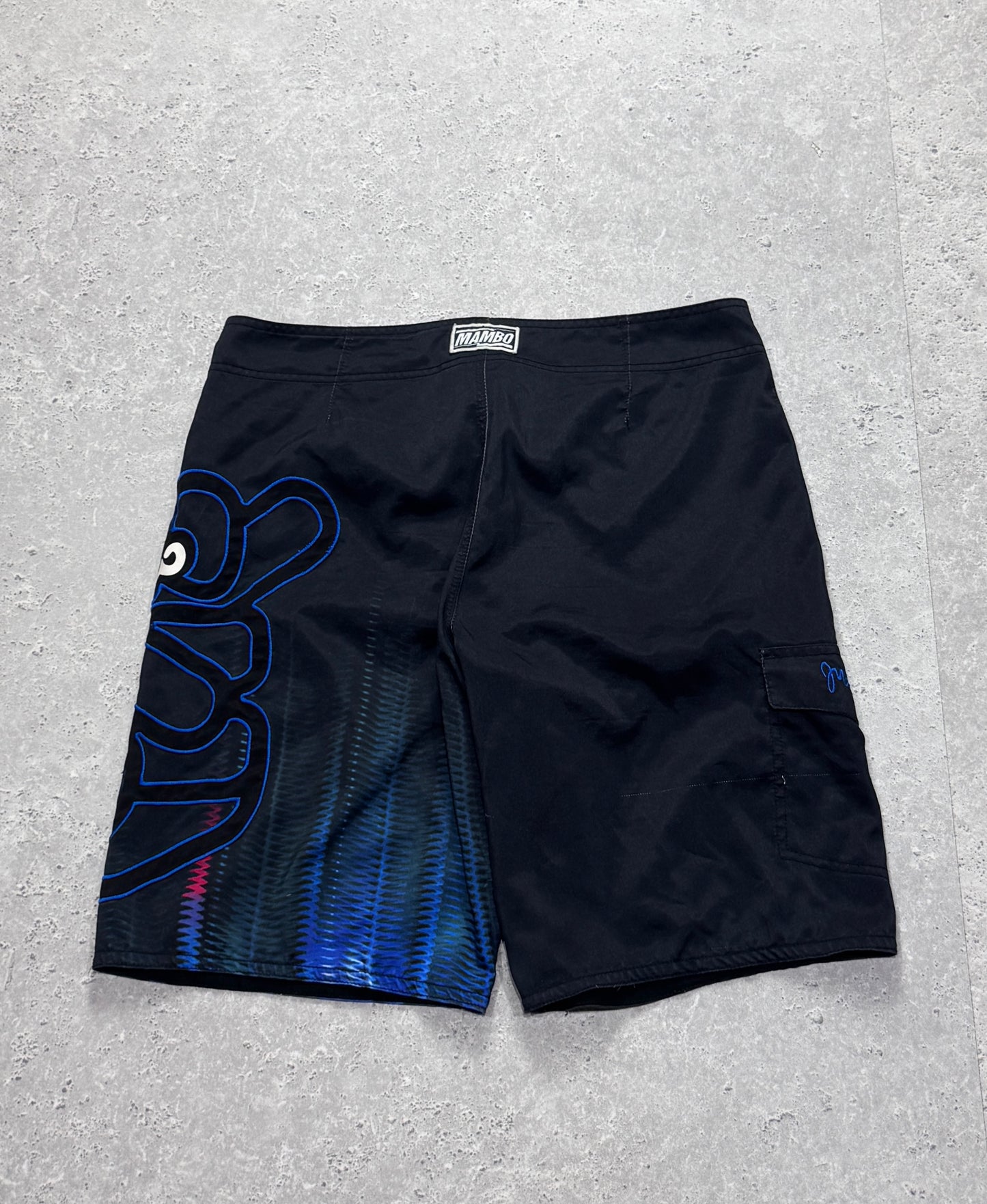Vintage 2000s Mambo Board Shorts (36")