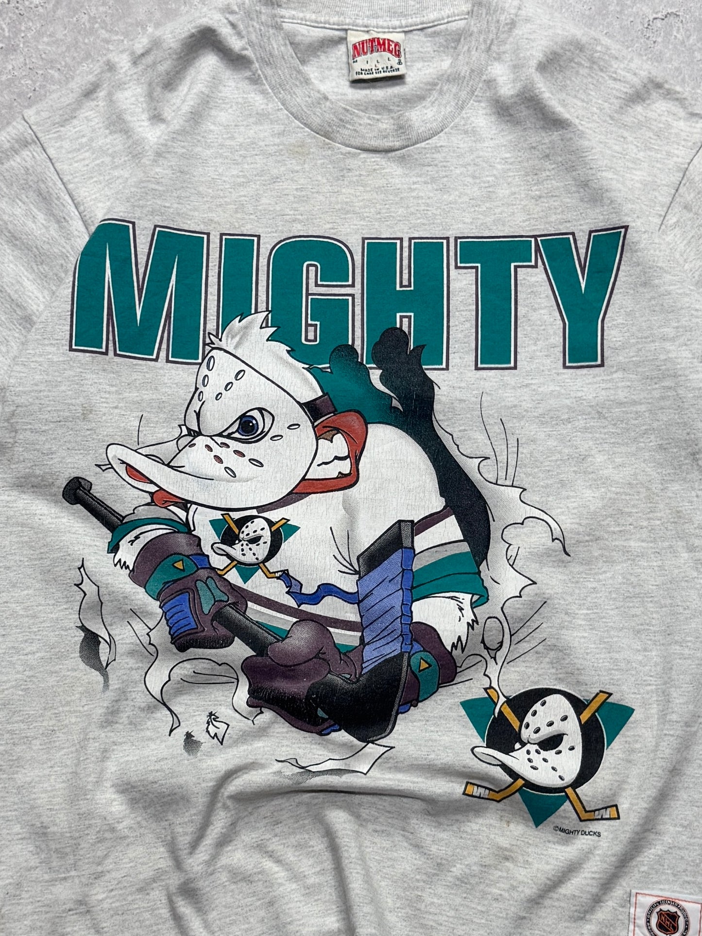 Vintage 90s Anaheim Mighty Ducks NHL Tee (L)