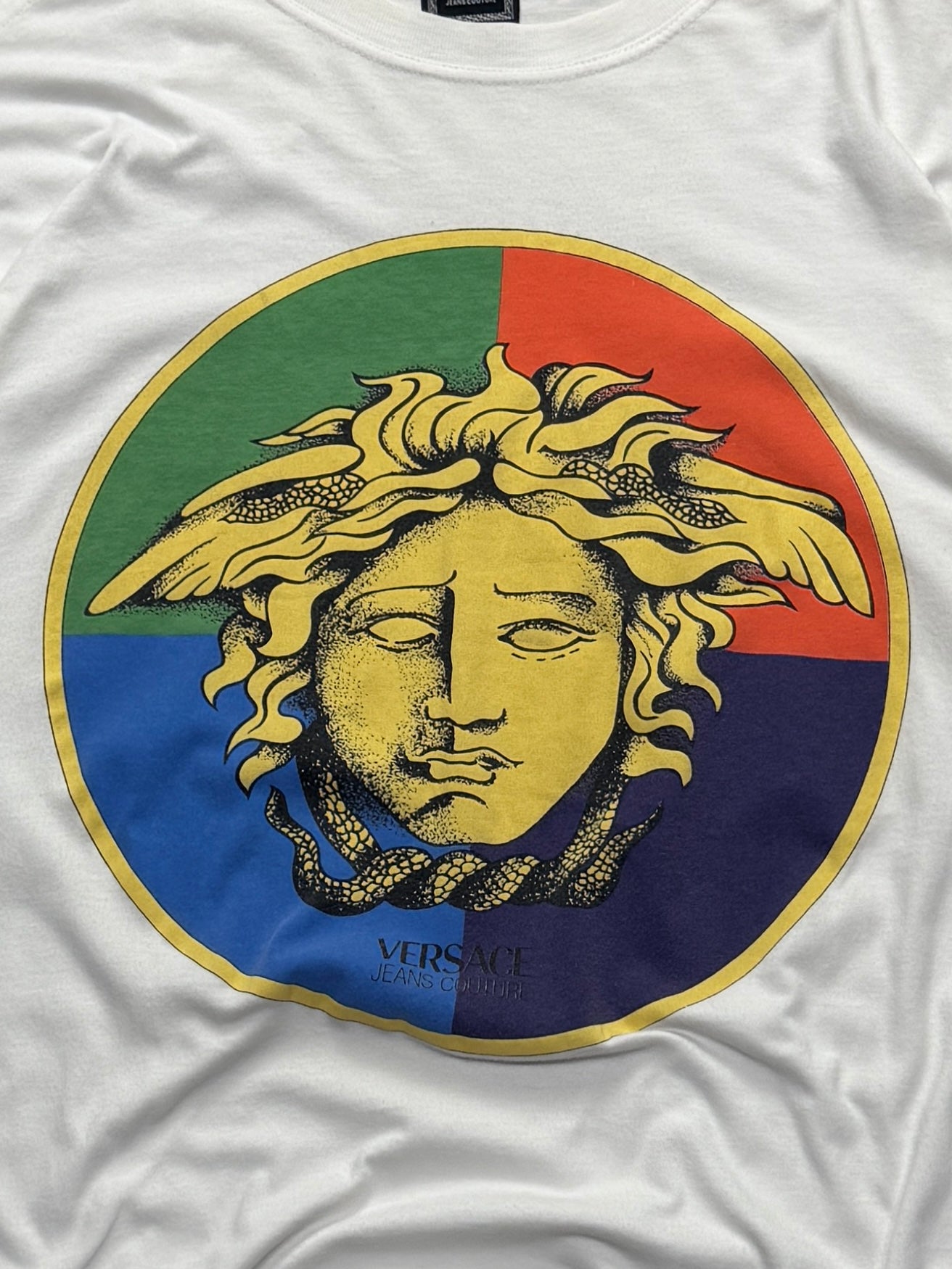 Vintage Versace Jeans Couture Streetwear Tee (XL)