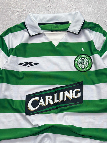 Vintage 2004 Umbro X Celtic FC Longsleeve Jersey (L)