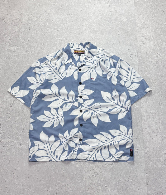 Vintage 2000s Quiksilver Surf Hawaiian Shirt (XL)