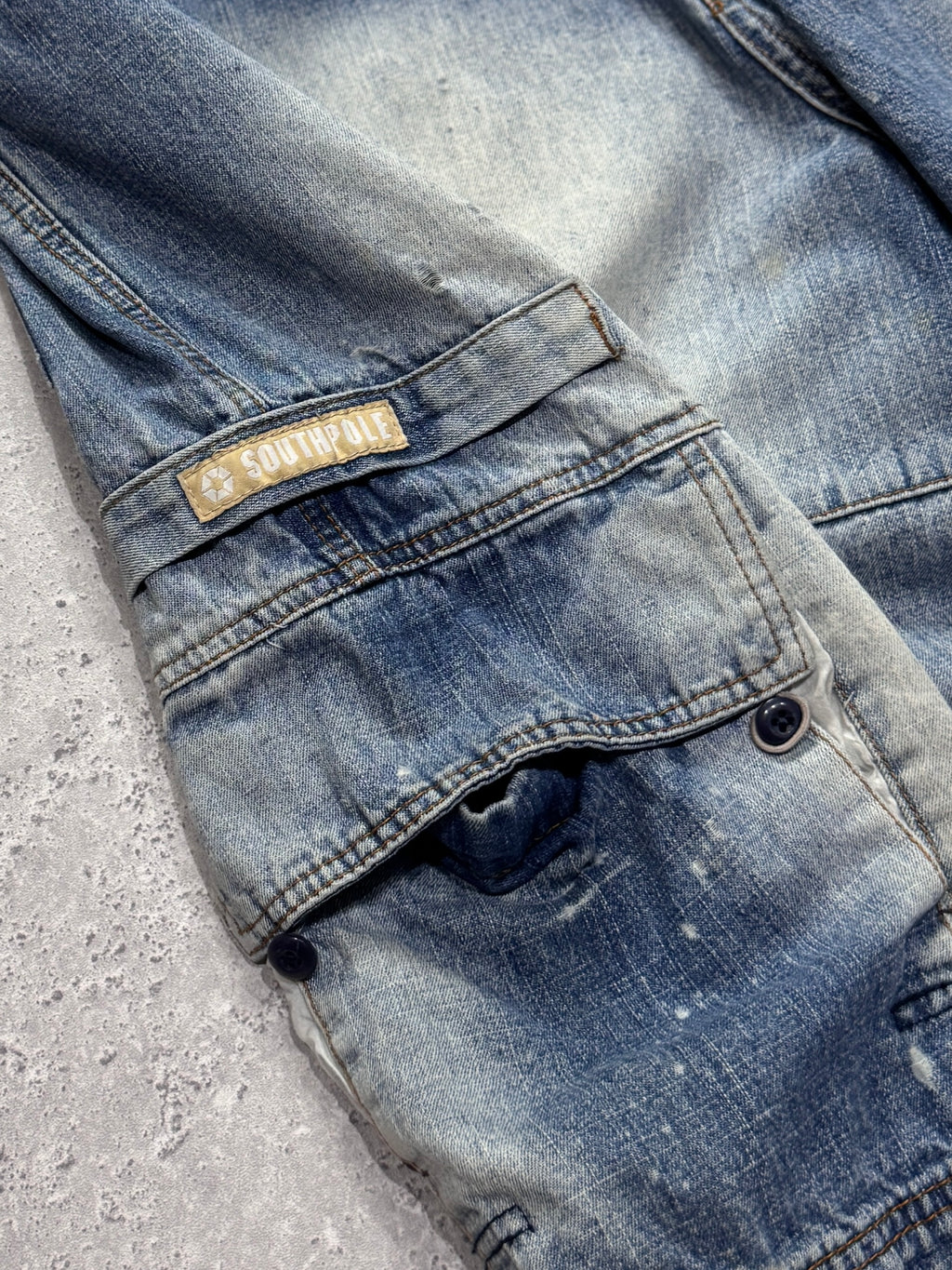 Vintage Y2K Southpole Cargo Jorts (36”)