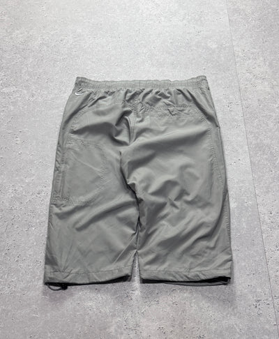 Vintage 2000s Nike Adjustable 3/4 Track Shorts (XL)