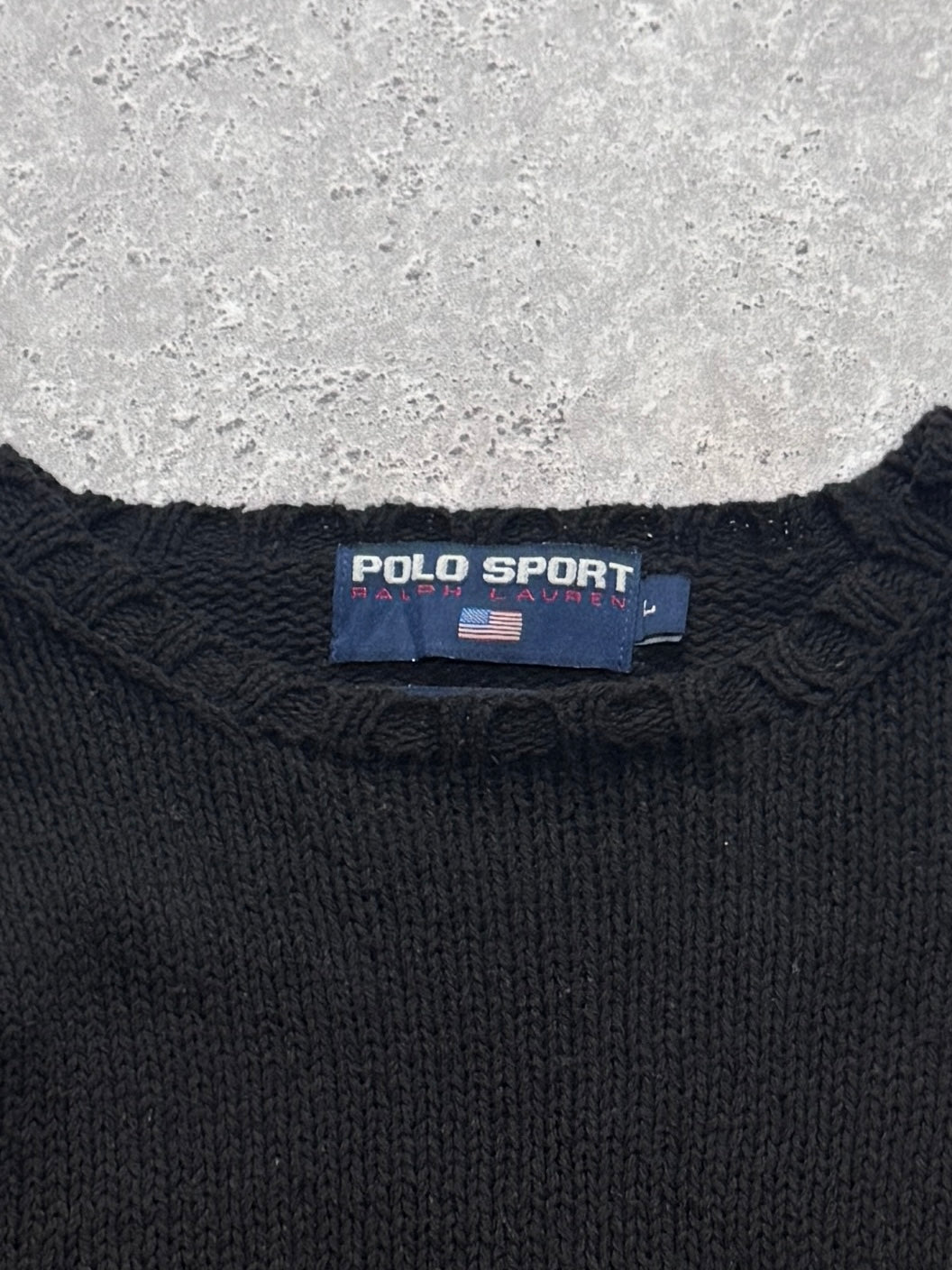 Vintage Polo Sport Ralph Lauren Knitted Sweater (XL)