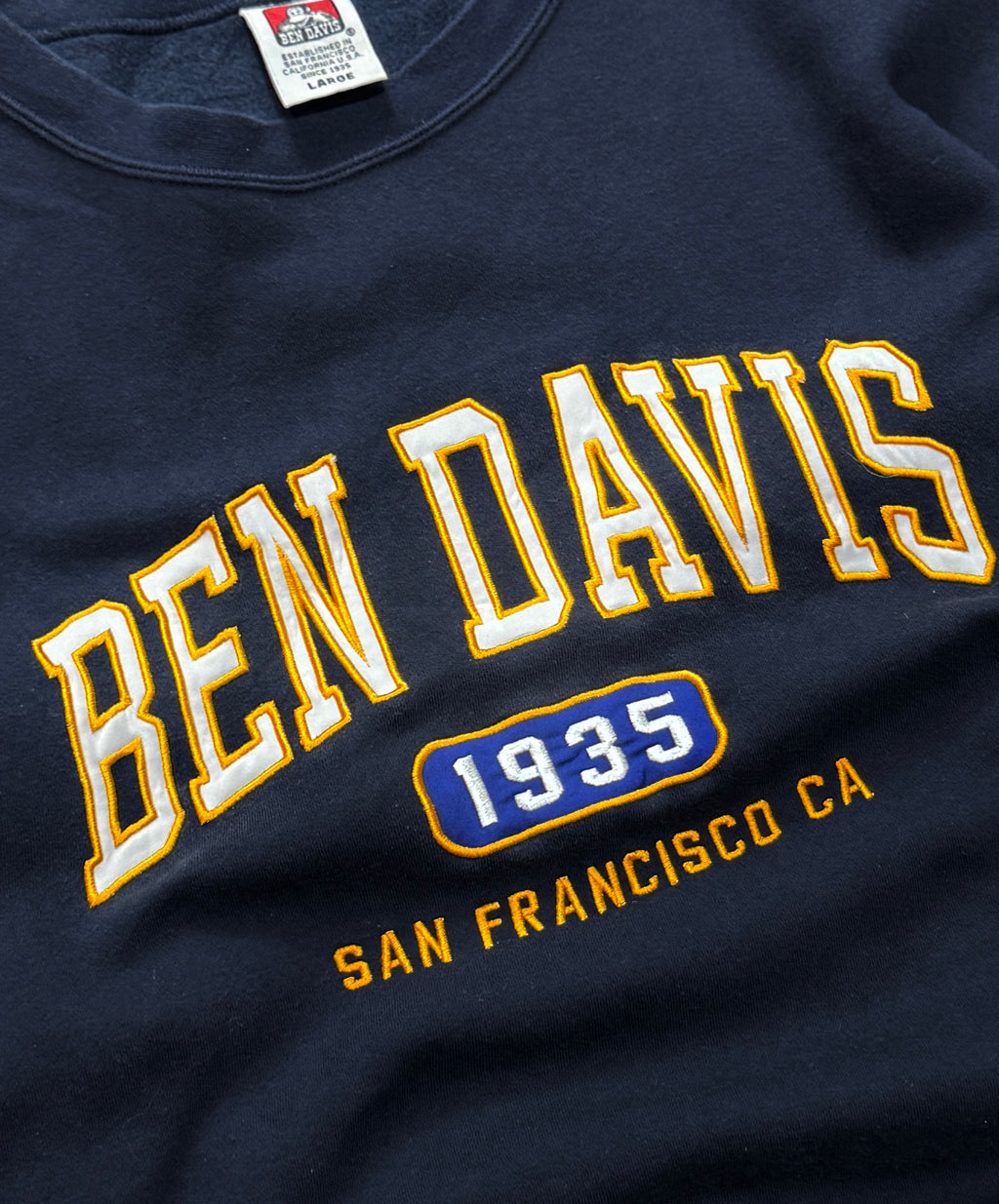 Vintage 90s Ben Davis Skateboards Embroidered Sweater (L)