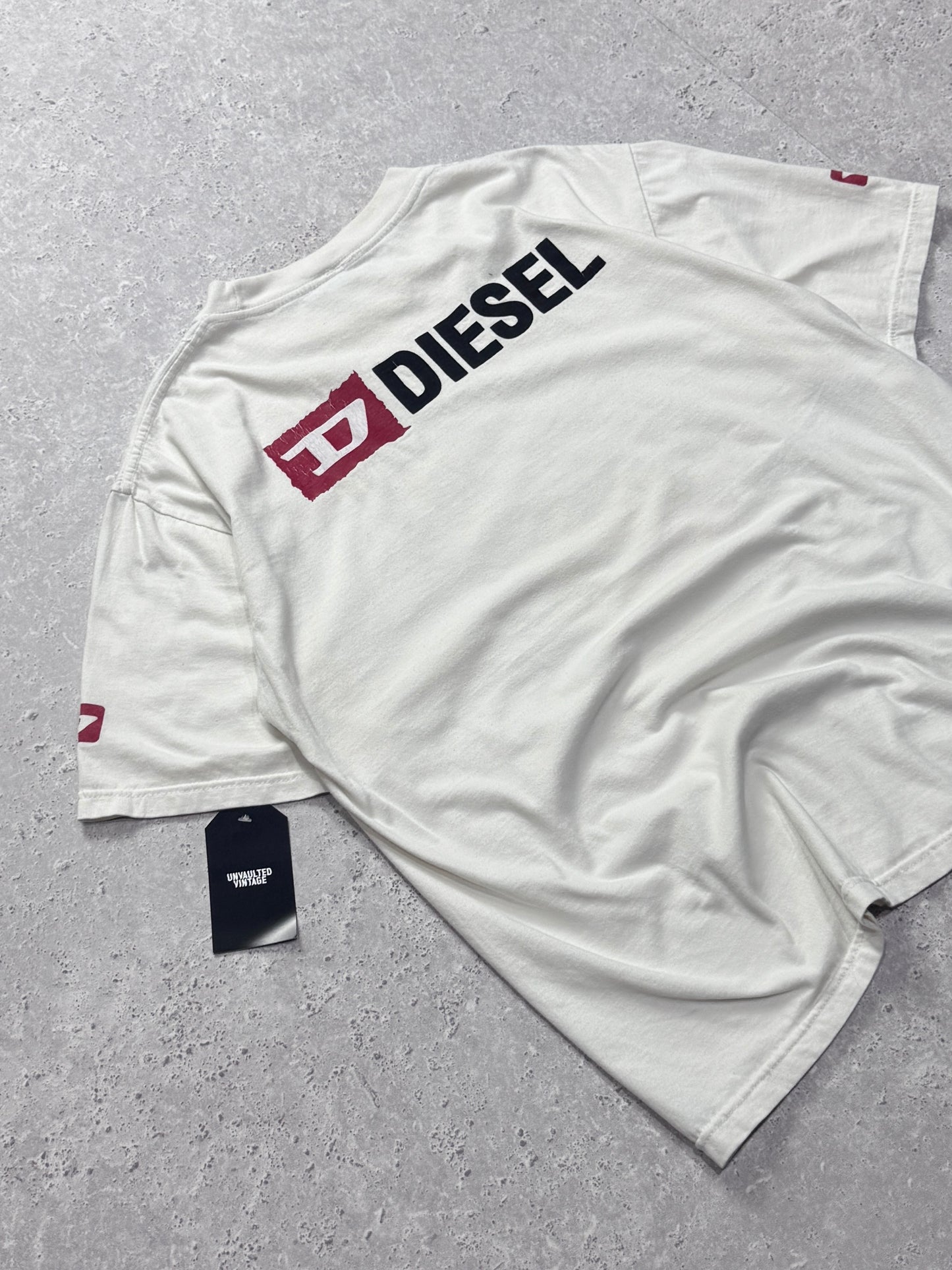 Vintage 2000s Diesel Dragon Tee (L)