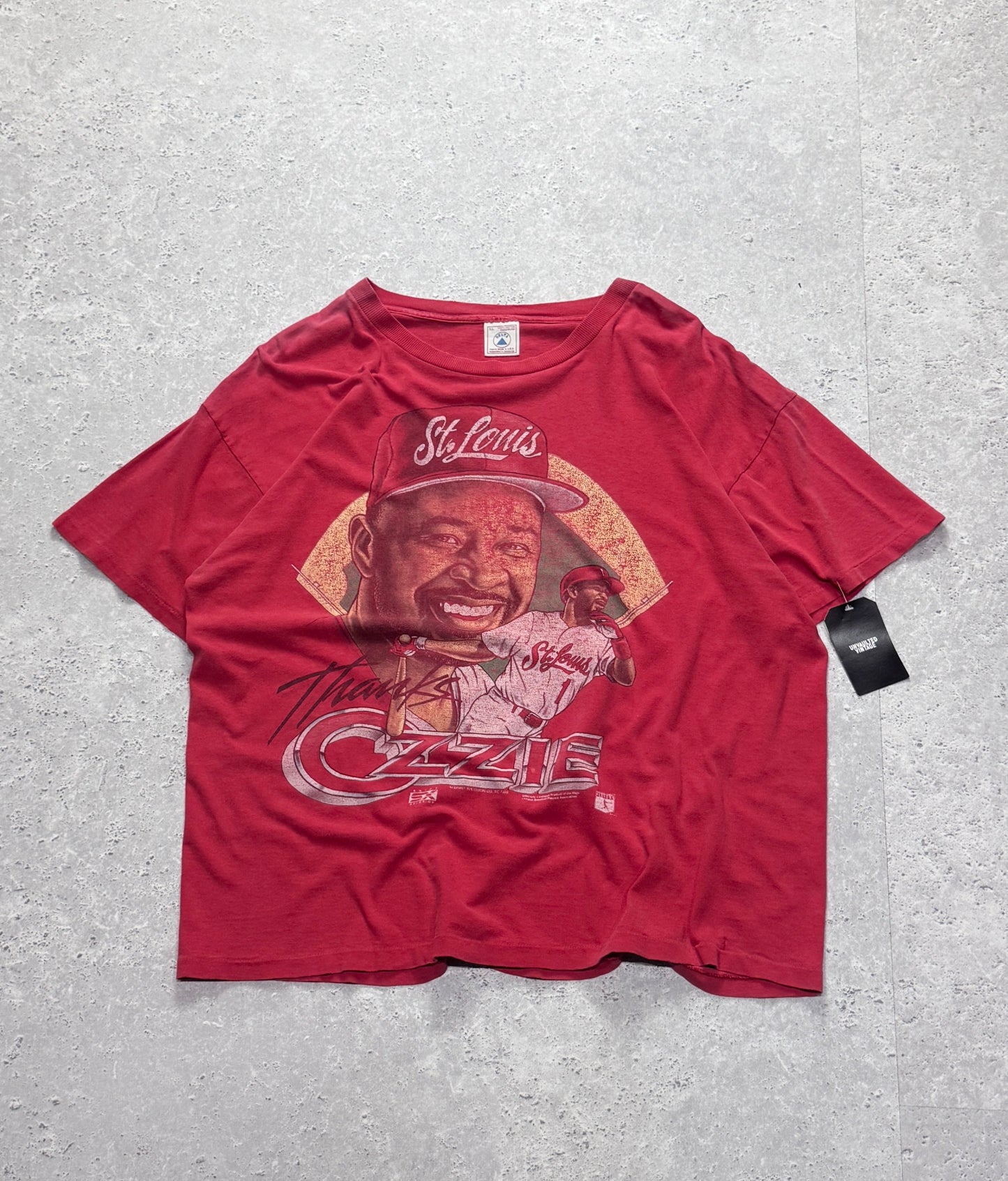 Vintage 90s St Louis Cardinals Ozzie Smith MLB Player Tee (XL)