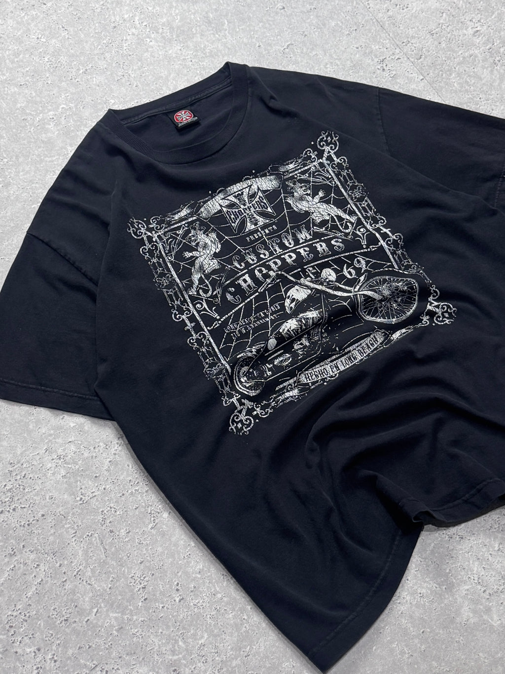 Vintage West Coast Choppers Motorcycle Tee (XL)