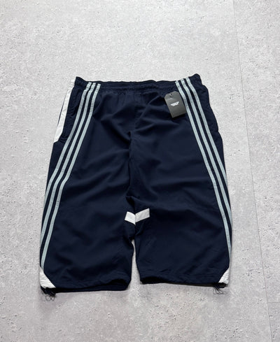 Vintage 2000s Adidas Adjustable 3/4 Track Shorts (L)