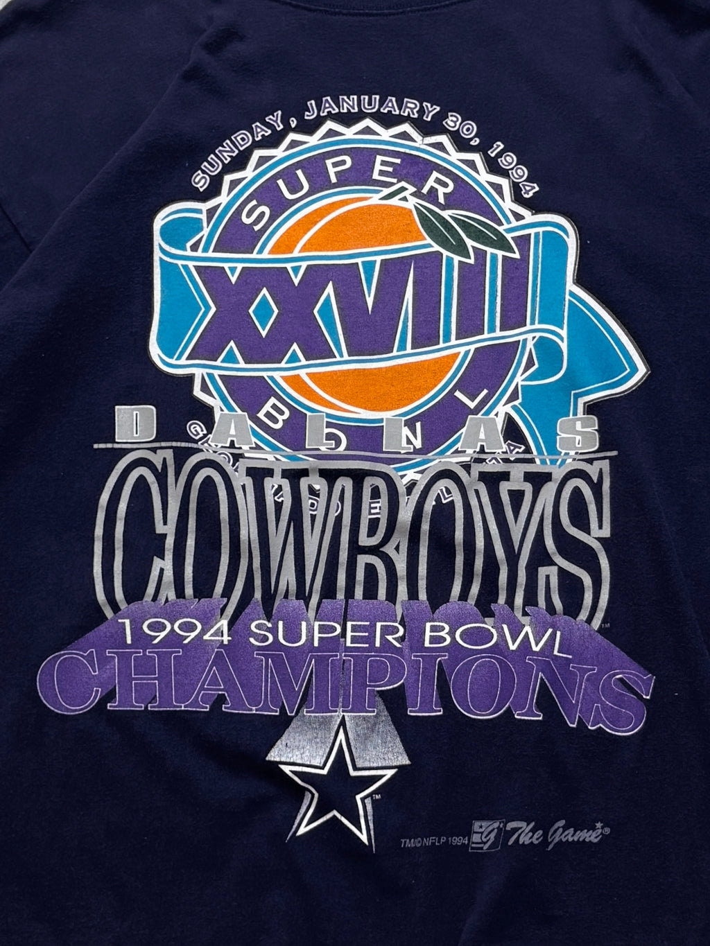 Vintage 1994 Dallas Cowboys NFL Superbowl Tee (L)
