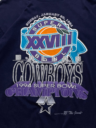 Vintage 1994 Dallas Cowboys NFL Superbowl Tee (L)