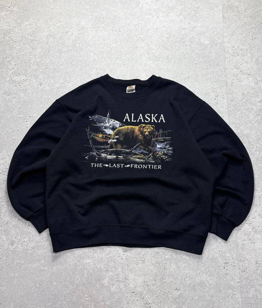 Vintage 90s Alaska Nature Sweater (L)