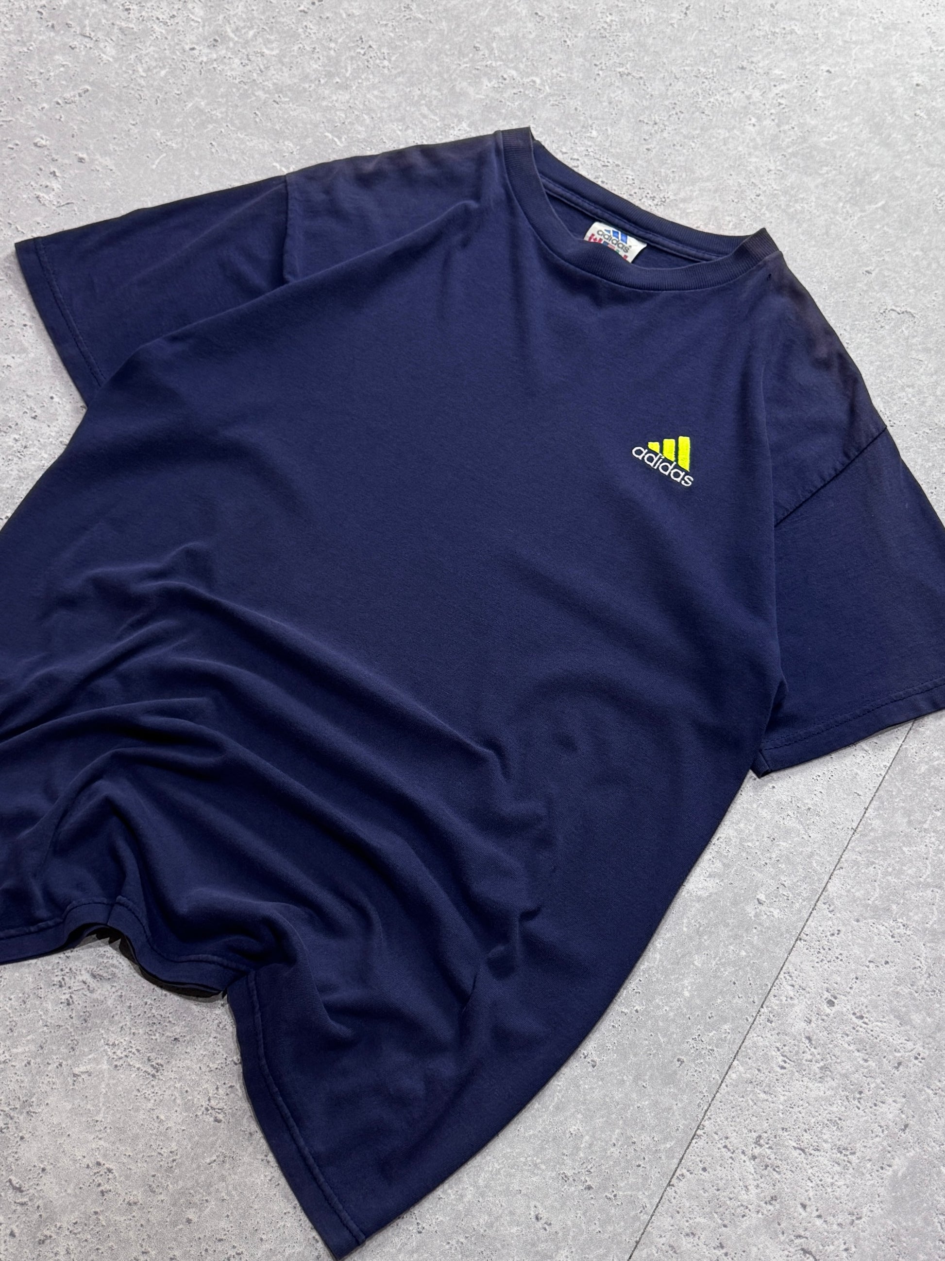 Vintage 2000s Adidas Embroidered Tee (L)