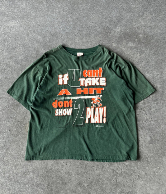 Vintage 90s Miami Hurricanes Tee (XL)