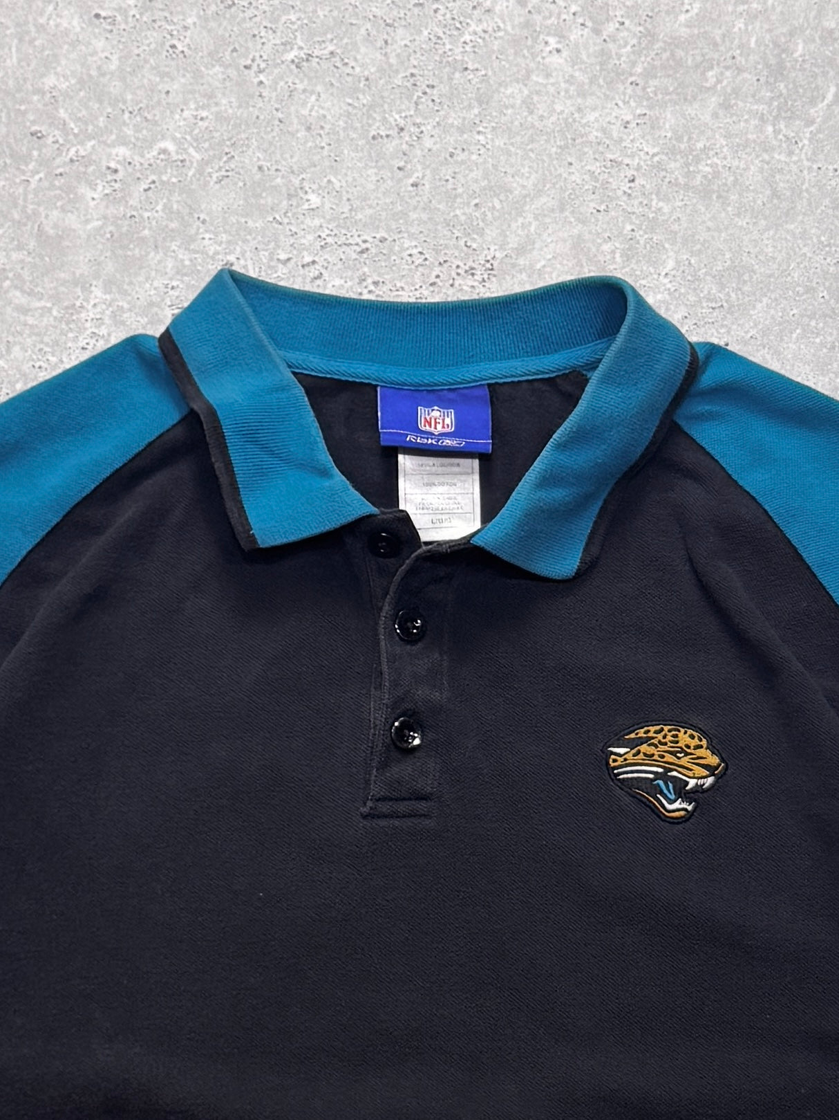 Vintage Reebok X Jacksonville Jaguars Polo Shirt (L)