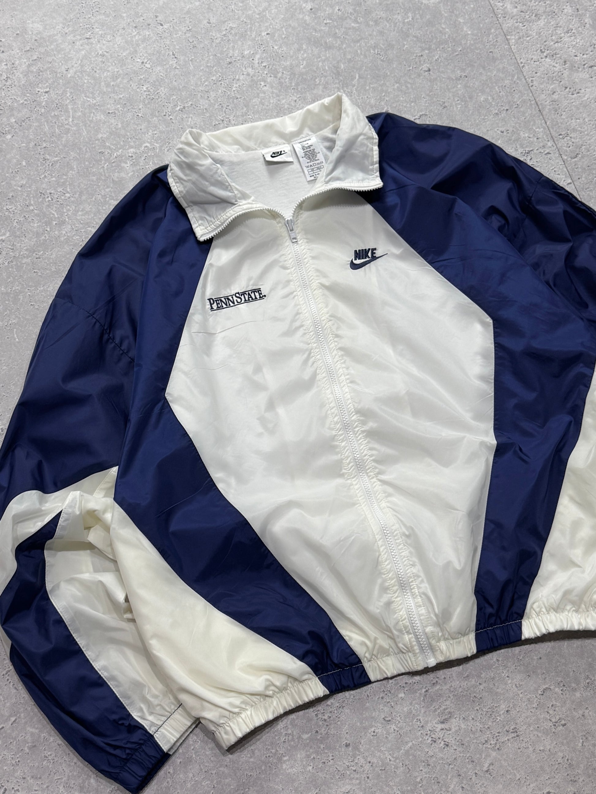 Vintage 90s Nike X Penn State College Windbreaker Jacket (L)