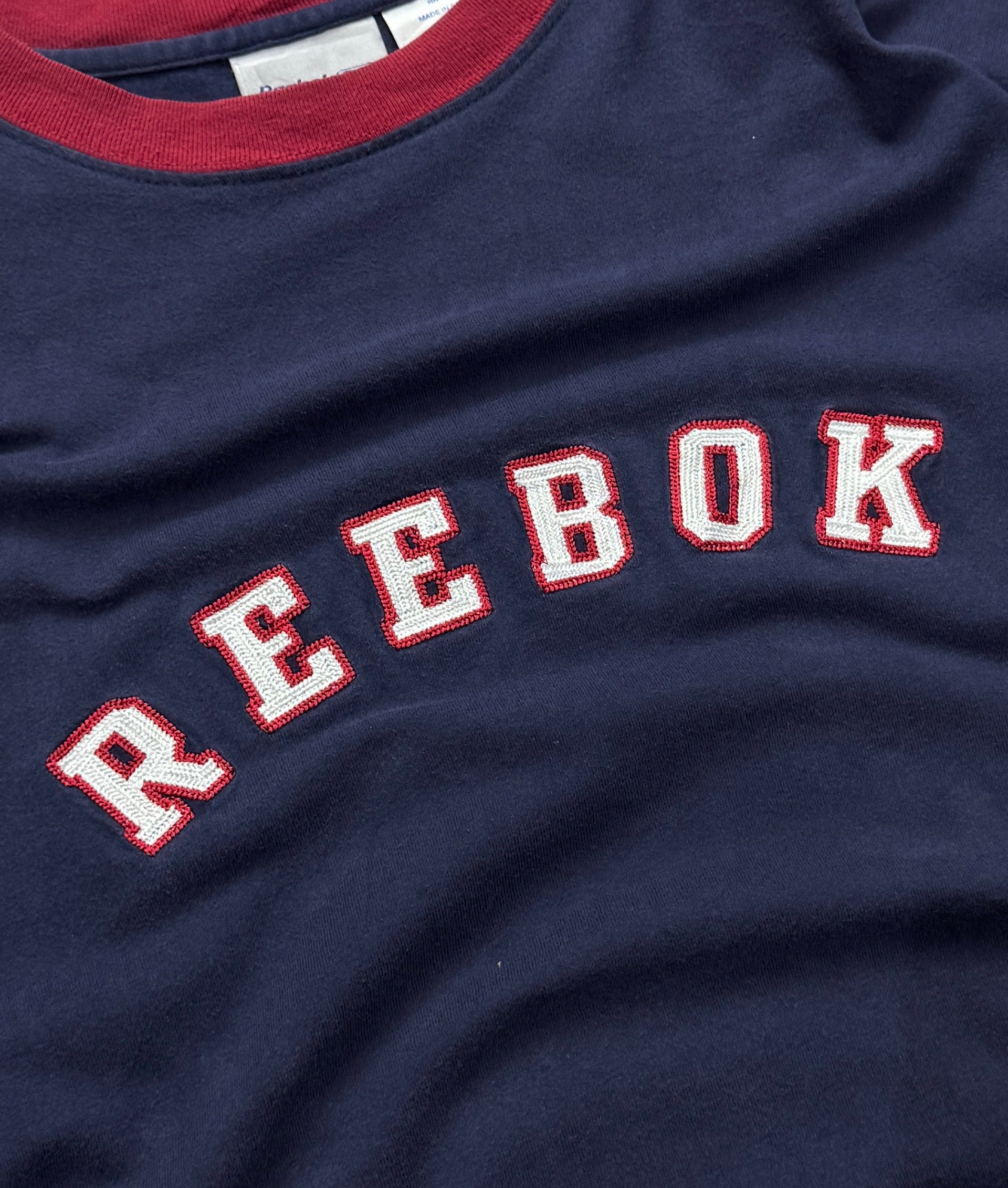 Vintage 2000s Reebok Spellout Tee (XL)