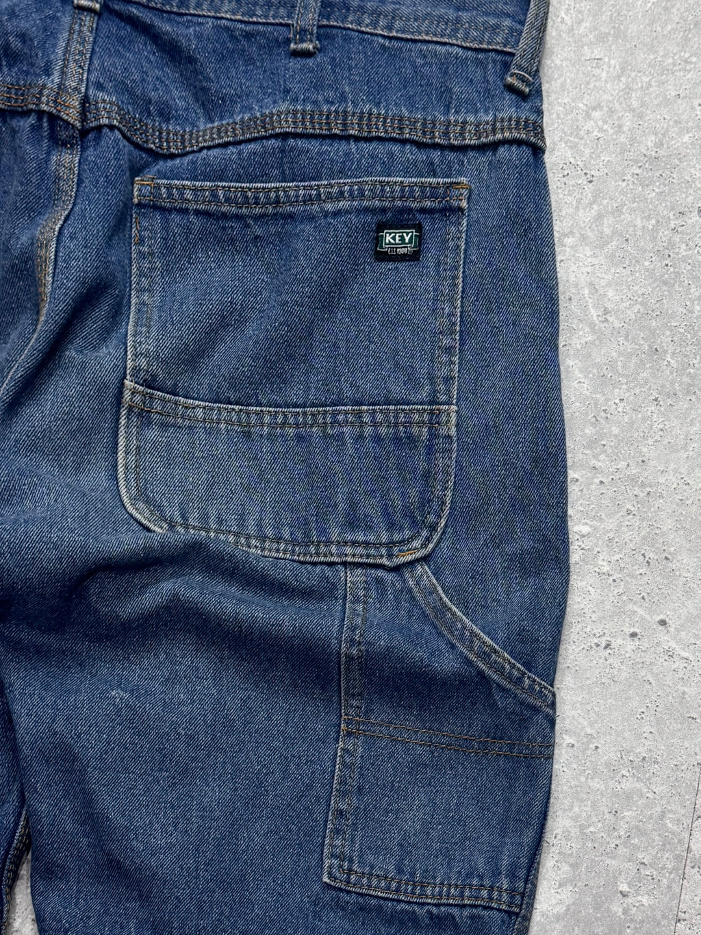 Vintage Denim Carpenter Jorts (34")