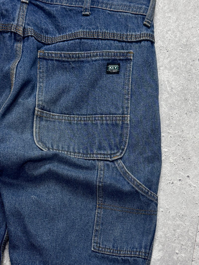 Vintage Denim Carpenter Jorts (34")