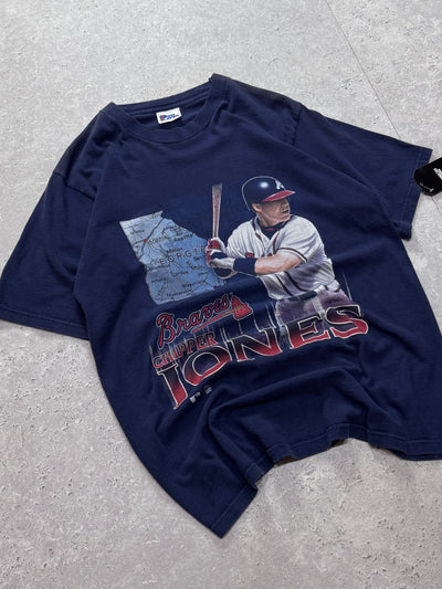 Vintage 90s Atlanta Braves “Chipper Jones” MLB Tee (L)
