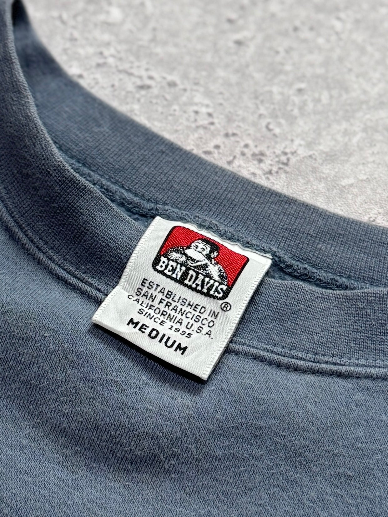 Vintage 90s Ben Davis Workwear Embrodiered Sweater (M)