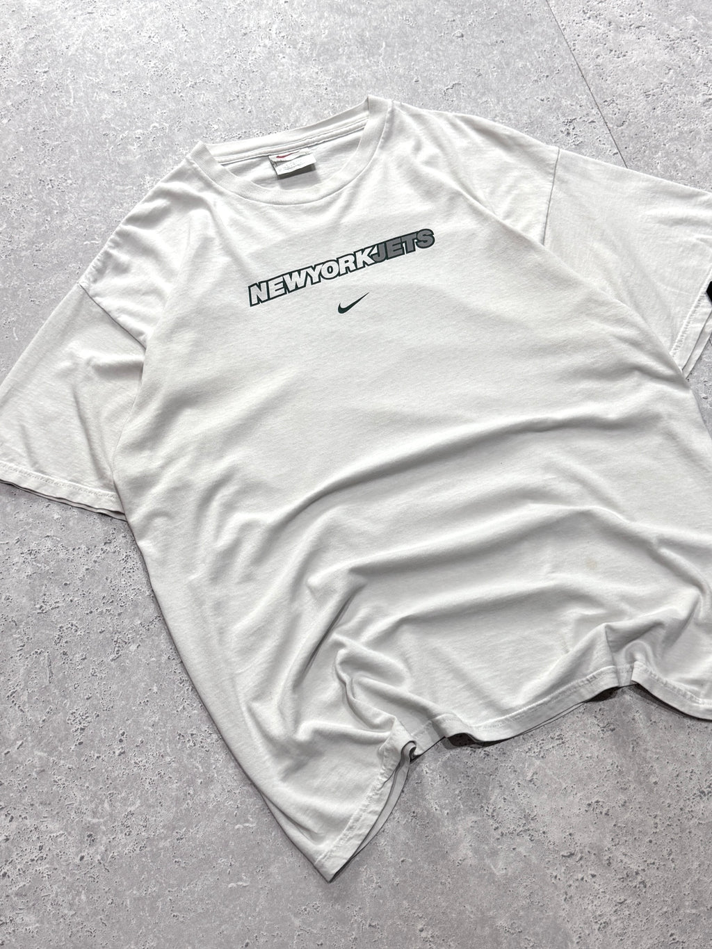 Vintage 90s Nike X New York Jets NFL Tee (L)