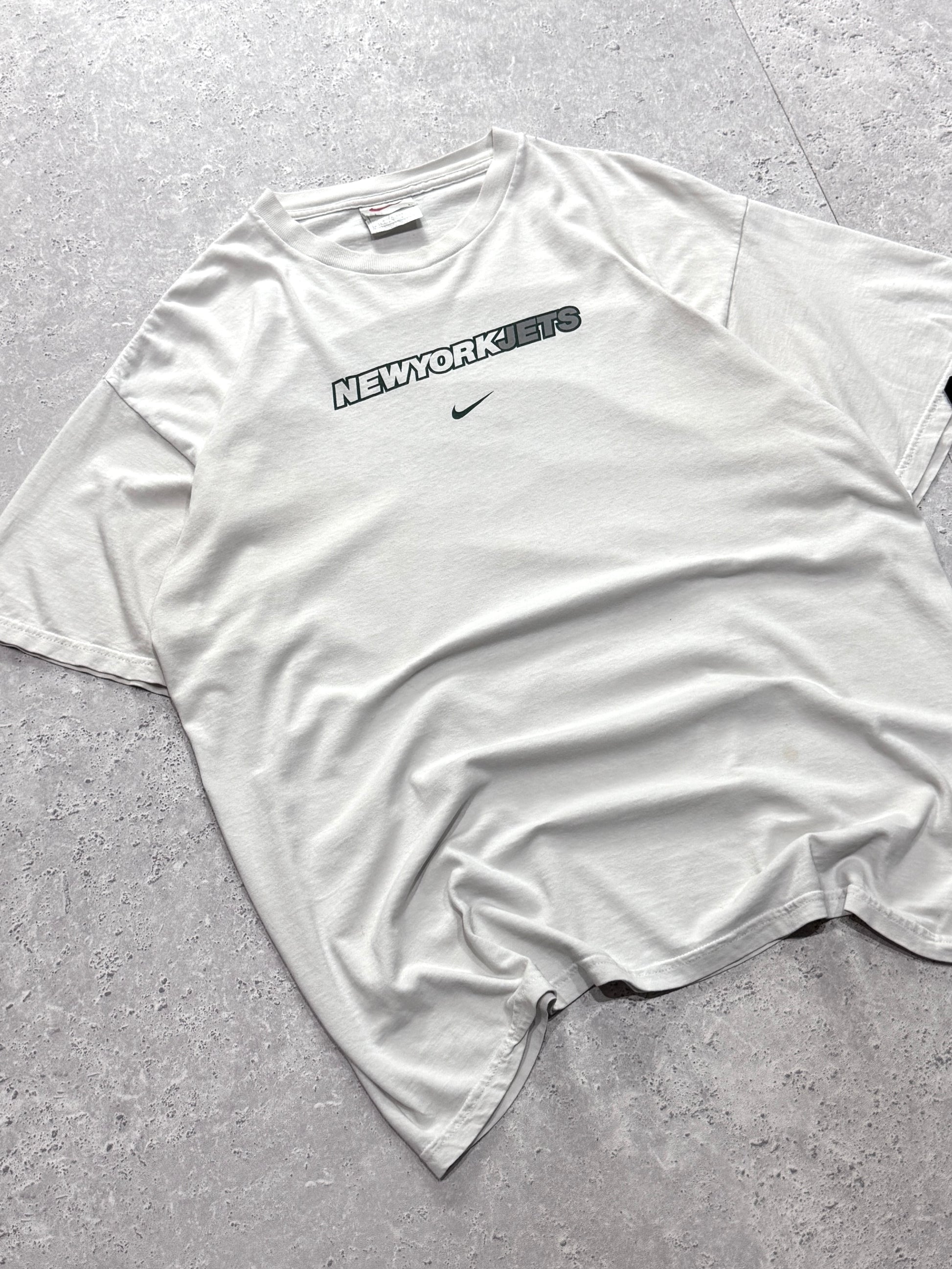 Vintage 90s Nike X New York Jets NFL Tee (L)