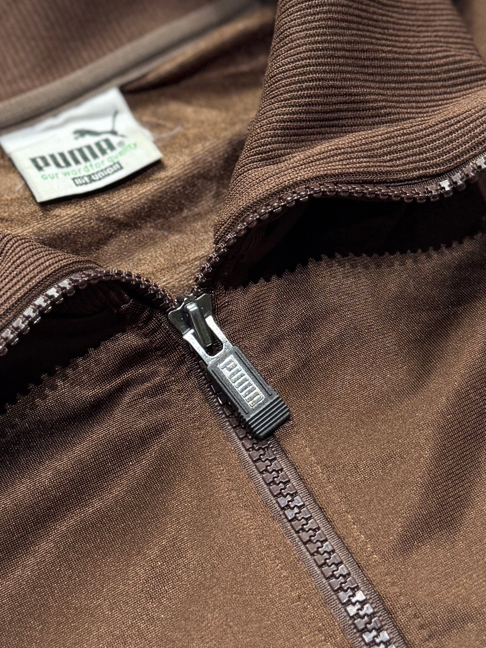 Vintage 2000s Puma Spellout Track Jacket (M)