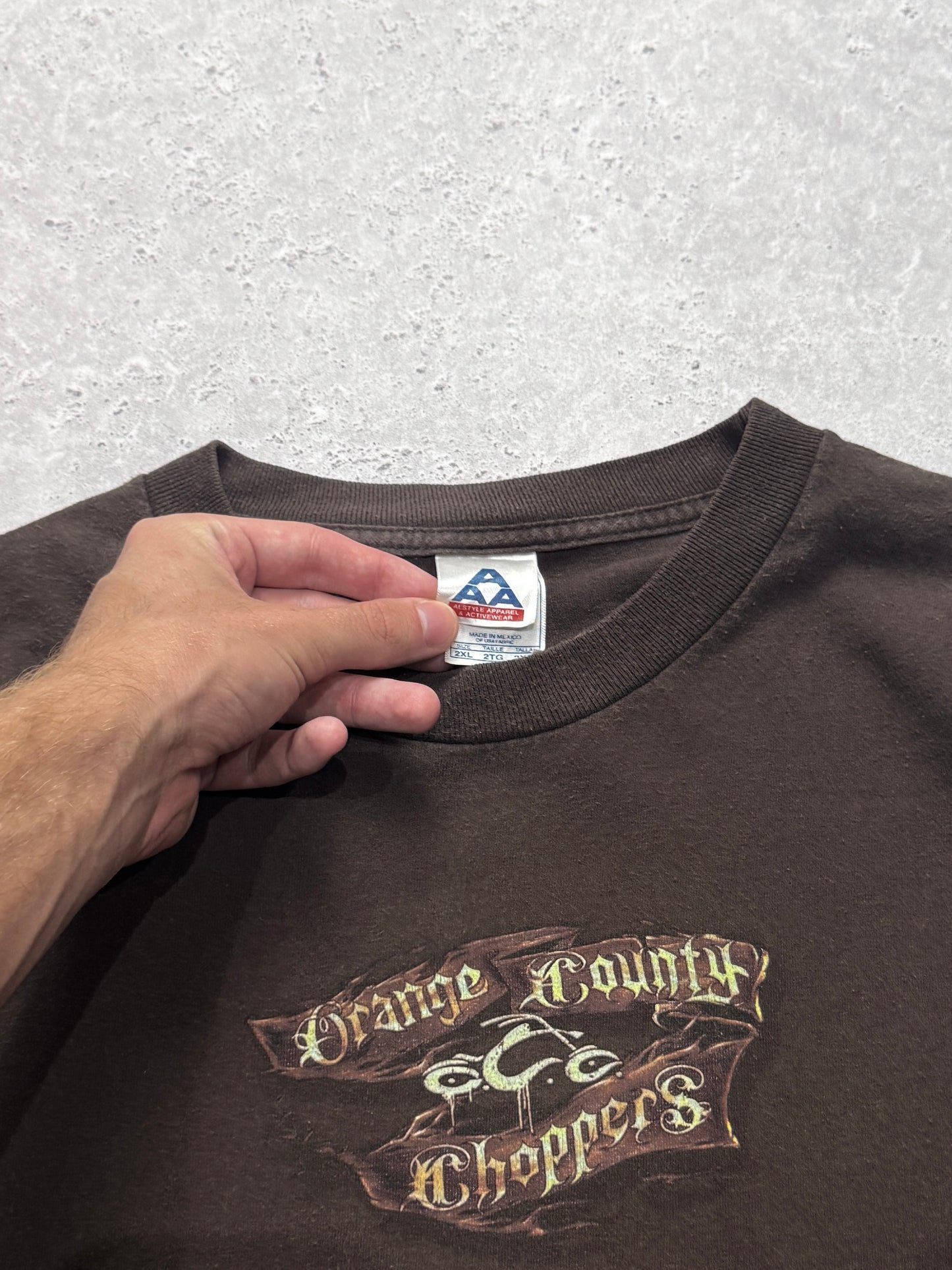 Vintage 2000s Orange County Choppers Tee (2XL)