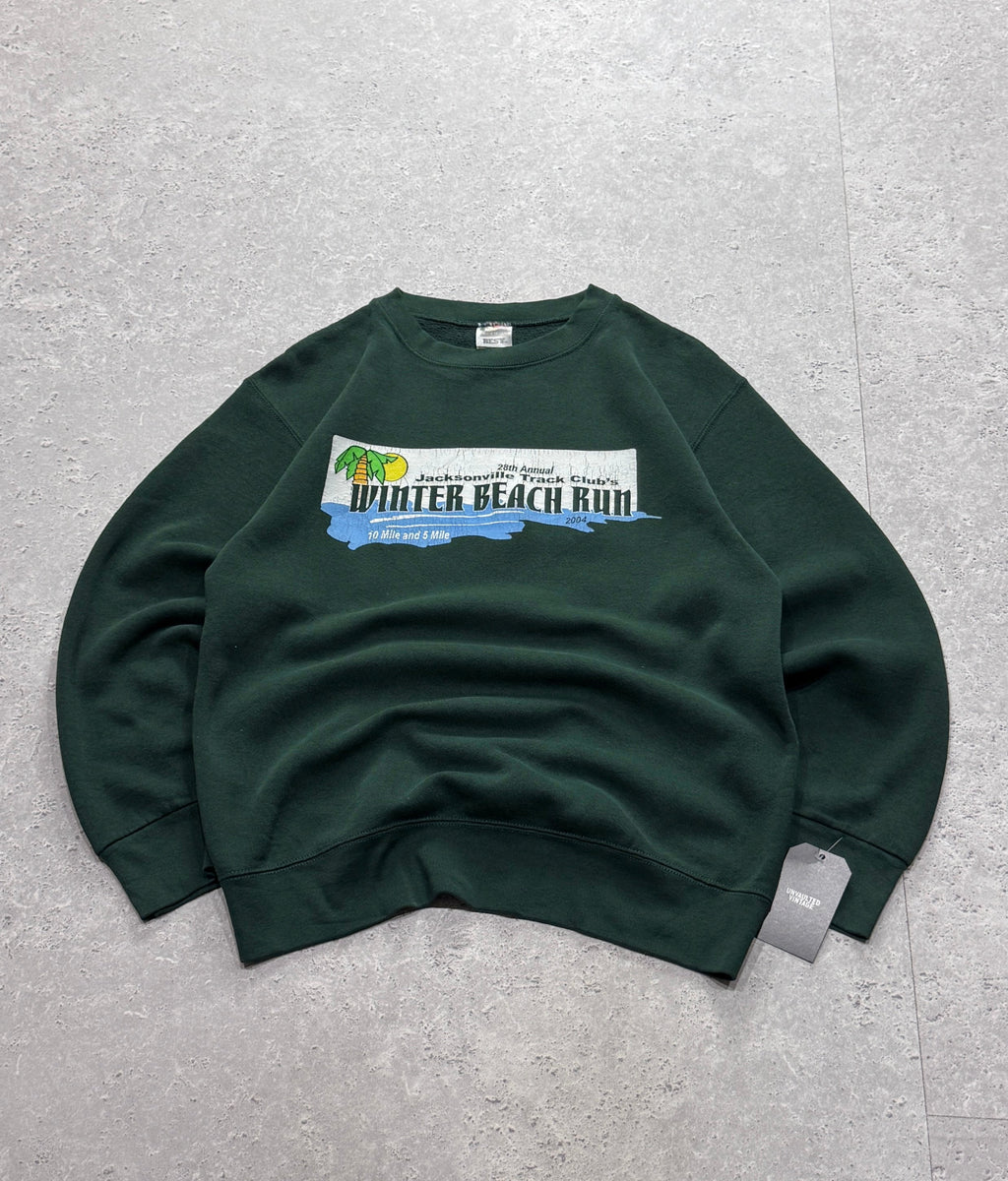 Vintage 2000s Run Club Sweater (M)