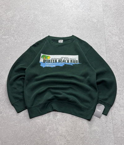 Vintage 2000s Run Club Sweater (M)
