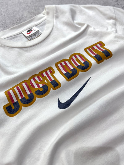 Vintage 90s Nike Just Do It Spellout Tee (M)
