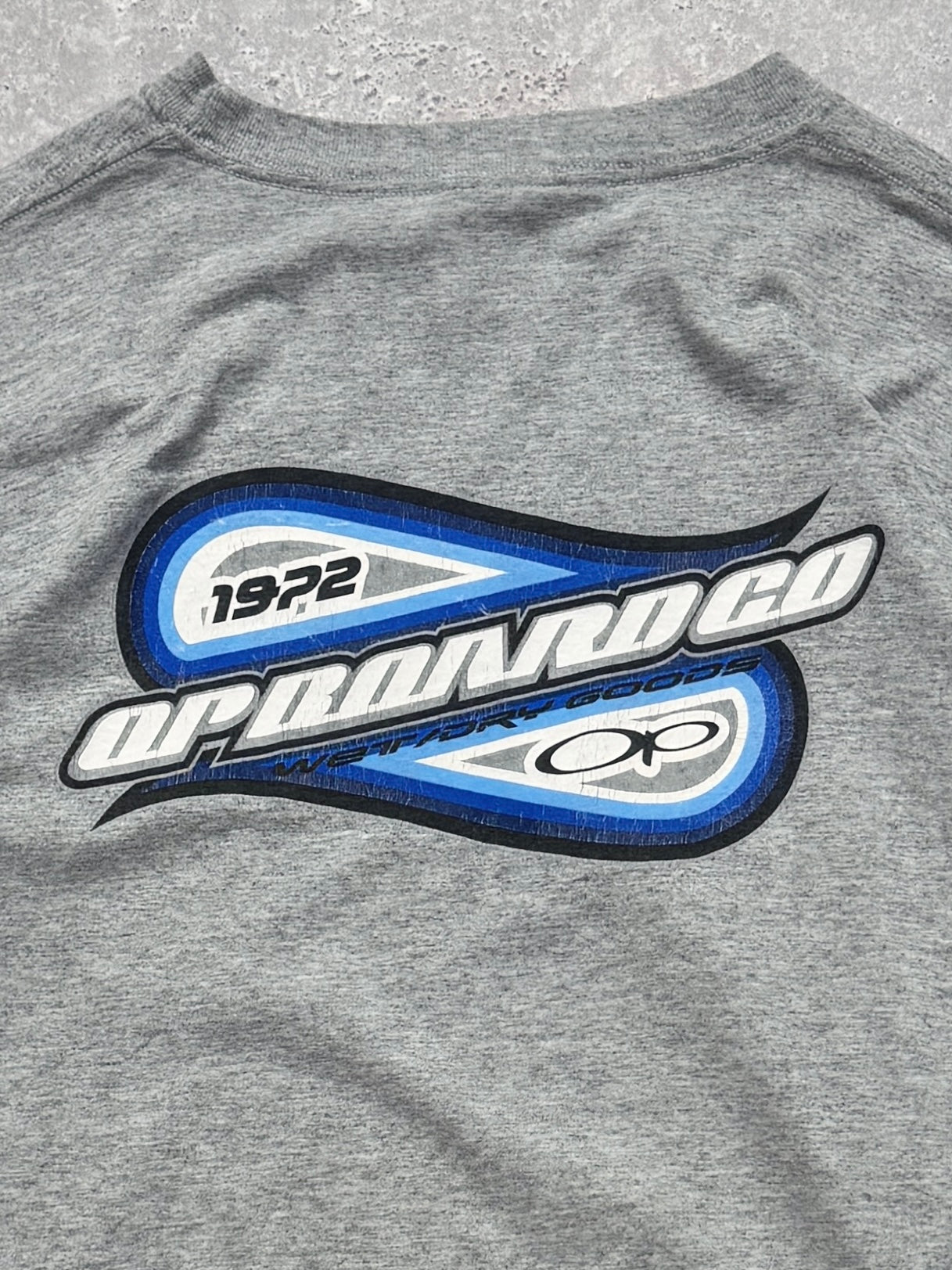 Vintage 90s Ocean Pacific Boarding Surf Tee (L)