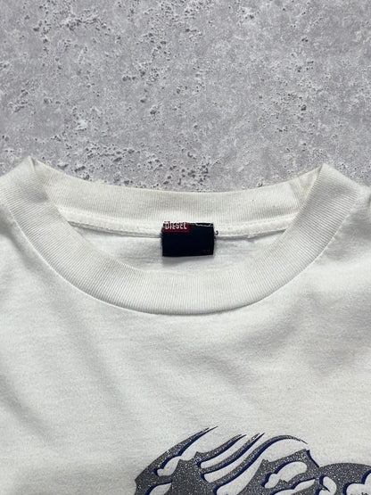 Vintage 2000s Diesel Dragon Tee (L)