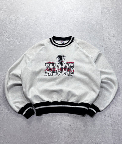 Vintage 90s Atlanta Falcons Embroidered NFL Sweater (L)