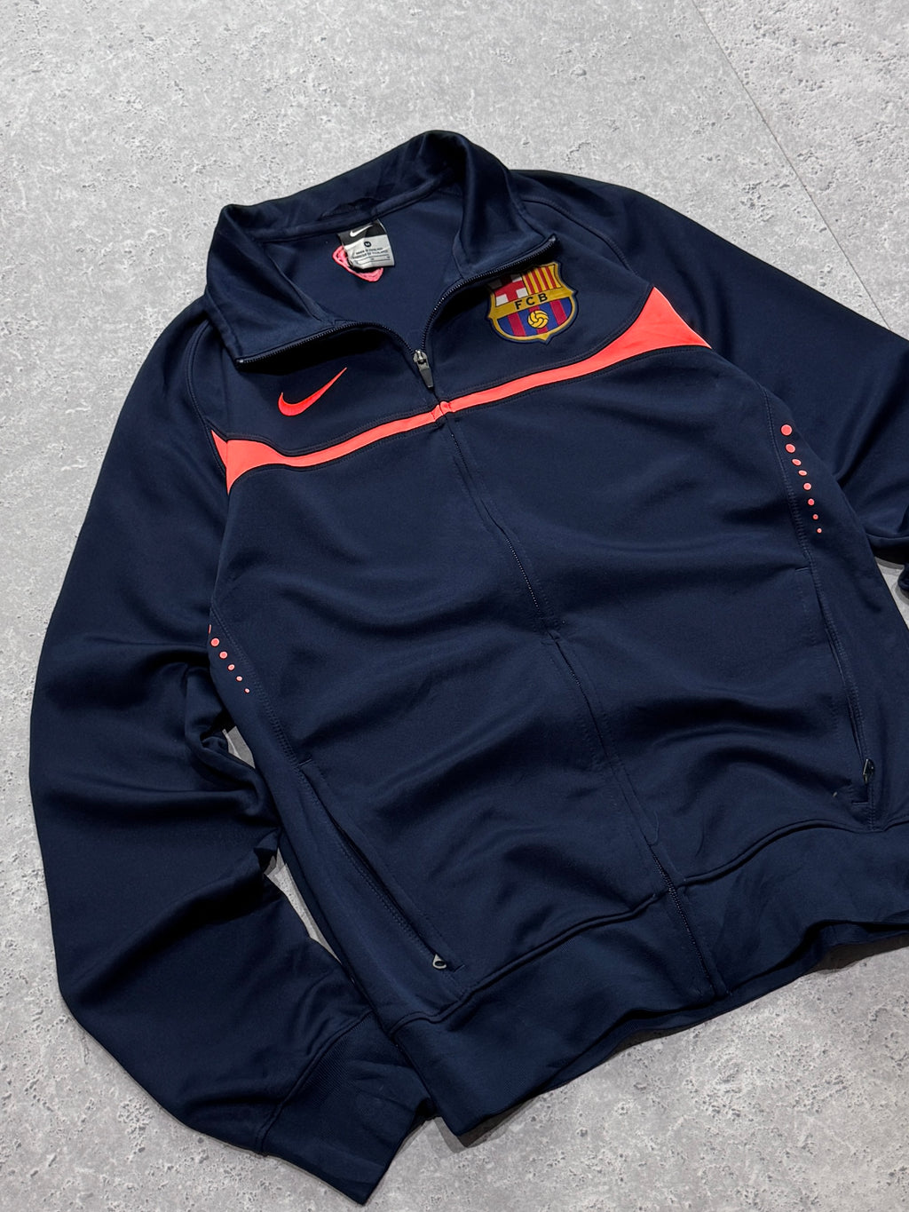 Vintage 2000s Nike X Barcelona FC Training Jacket (M)
