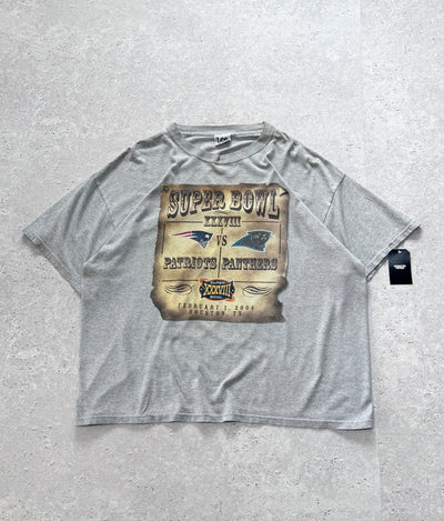 Vintage 04' Superbowl NFL Tee (2XL)