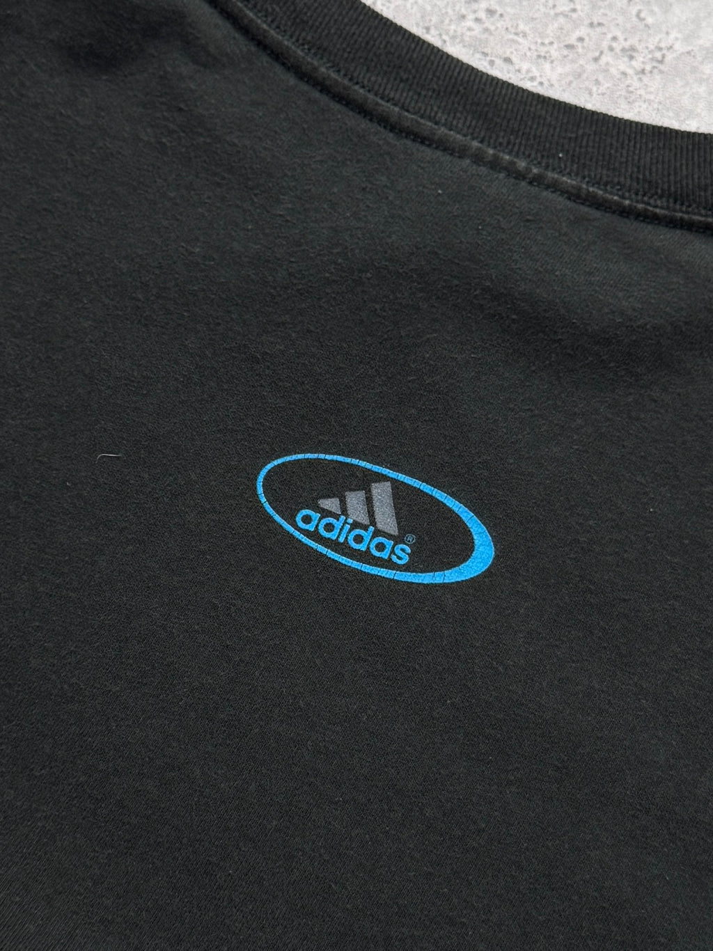 Vintage 2000s Adidas Logo Tee (XL)